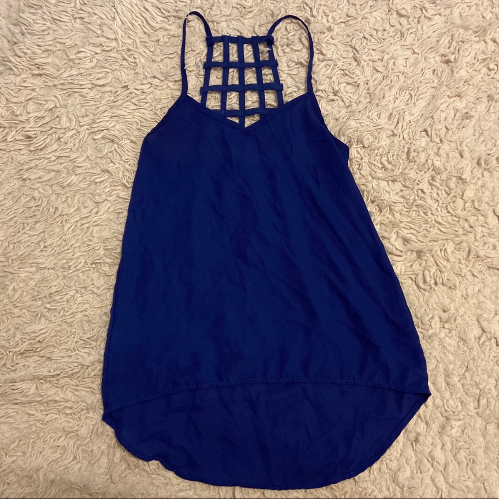 Dark Blue Tank Top